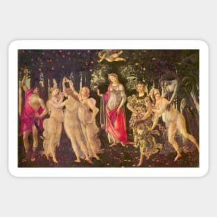 Primavera, Allegory of Spring by Sandro Botticelli Sticker